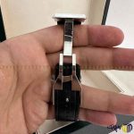 ساعت مچی عقربه ای مردانه اتوماتیک برند پتک فیلیپ مدل 1101 رنگ نقره ای مشکی