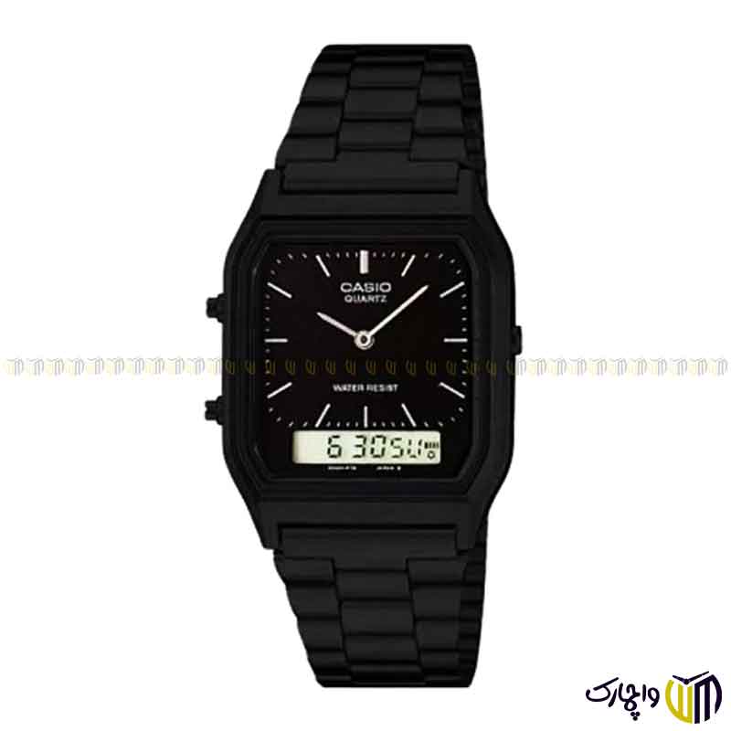 ساعت-مچی-عقربه-ای-دیجیتالی-اسپرت-برند-کاسیو-مدل-a230-رنگ-تمام-مشکی ساعت مچی عقربه ای دیجیتالی اسپرت برند کاسیو مدل a230 رنگ تمام مشکی