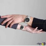 ساعت مچی عقربه ای کوارتز برند نیوی فورس مدل 8039 رنگ نقره ای مشکی