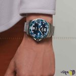 ساعت مچی عقربه ای اتومات برند لونژین طرح ‏hydroconquest‏ رنگ نقره ای سرمه ای