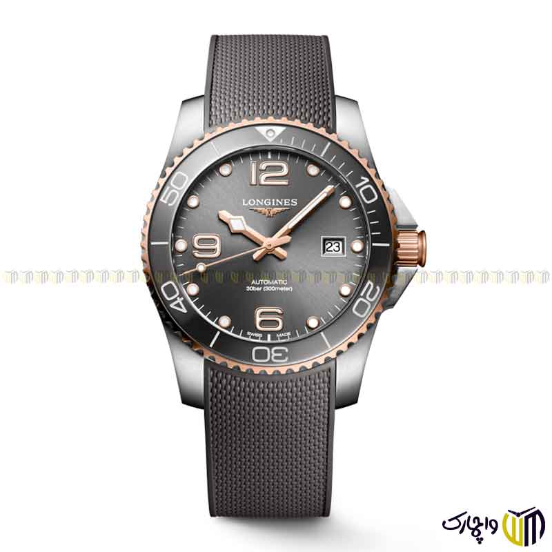 ساعت-مچی-عقربه-ای-اتوماتیک-برند-لانژین-رفرنس-hydroconquest-رنگ-نقره-ای-خاکستری-بند-سیلیکونی ساعت مچی عقربه ای اتوماتیک برند لانژین رفرنس hydroconquest رنگ نقره ای خاکستری بند سیلیکونی