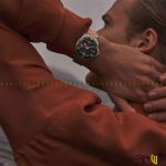 ساعت مچی عقربه ای اتوماتیک برند لونژین سری ‏hydroconquest‏ رنگ رزگلد نقره ای صفحه مشکی