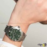 ساعت مچی عقربه ای اتوماتیک برند لونژین کد ‏hydroconquest‏ رنگ نقره ای سبز