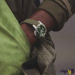 ساعت مچی عقربه ای اتوماتیک برند لونژین کد ‏hydroconquest‏ رنگ نقره ای سبز بند سیلیکونی