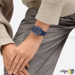 ساعت مچی عقربه ای اسپرت کوارتز برند سواچ سری ‏TRENDY LINES AT NIGHT SO28I700‎