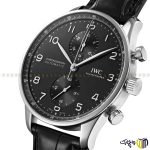 ساعت مچی عقربه ای مردانه برند ‏iwc‏ طرح ‏IW371609‎‏ رنگ نقره ای مشکی