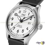ساعت مچی عقربه ای مردانه برند ‏iwc‏ مدل 8203 رنگ سفید نقره ای