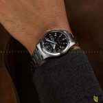 ساعت مچی عقربه ای مردانه برند سیکو کد 5 مدل ‏SRPJ81K1S‏ نقره ای مشکی