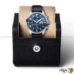ساعت مچی عقربه ای مردانه کرنوگراف برند ‏iwc‏ رفرنس ‏IW378003‎‏ رنگ سرمه ای نقره ای