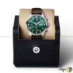 ساعت مچی عقربه ای مردانه کرنوگراف برند ‏iwc‏ کد ‏IW381103‎‏ رنگ قهوه ای سبز