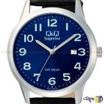 ساعت مچی عقربه ای مردانه کوارتز برند کیو اند کیو ‏Q&Q‏ کد ‏C52A 005VY‎‏ رنگ مشکی سرمه ای