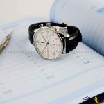 ساعت مچی عقربه ای کرنو برند ‏iwc‏ رفرنس ‏IW371604‎‏ رنگ مشکی سفید رزگلد