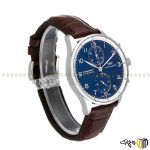 ساعت مچی عقربه ای کرنو برند ‏iwc‏ کد ‏IW371432‎‏ رنگ قهوه ای نقره ای سرمه ای