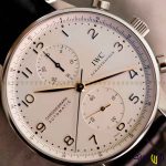 ساعت مچی عقربه ای کرنوگراف برند ‏iwc‏ کد ‏IW371604‎‏ رنگ مشکی سفید رزگلد