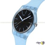 ساعت مچی عقربه ای کوارتز اسپرت برند سواچ رفرنس ‏BLUE MOVES SO29L101‎