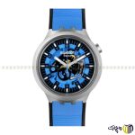 ساعت مچی عقربه ای کوارتز اسپرت برند سواچ سری ‏AZURE BLUE DAZE SB07S106‎