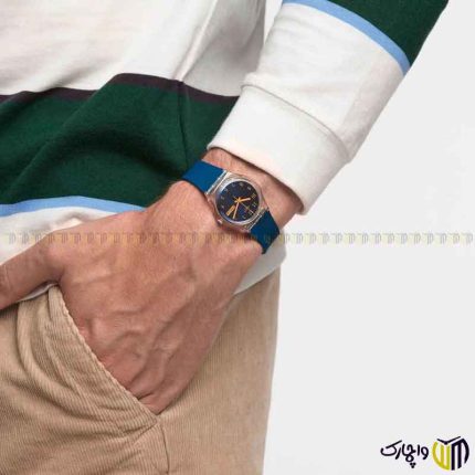 ساعت مچی عقربه ای کوارتز اسپرت برند سواچ مدل ‏BLUE AWAY SO28K700‎