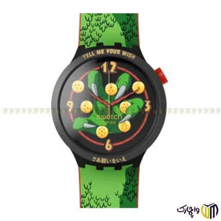 ساعت مچی عقربه ای کوارتز اسپرت برند سواچ مدل ‏SHENRON X SWATCH Sb01z102‎