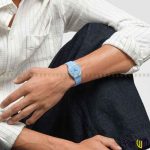 ساعت مچی عقربه ای کوارتز اسپرت برند سواچ مدل ‏TRENDY LINES IN THE SKY SO28S704‎
