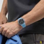 ساعت مچی عقربه ای کوارتز اسپرت برند سواچ کد ‏BLUE MOVES SO29L101‎