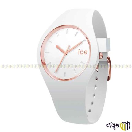 ساعت مچی عقربه ای کوارتز زنانه برند ‏ice‏ مدل 024522 رنگ سفید رزگلد ‏
