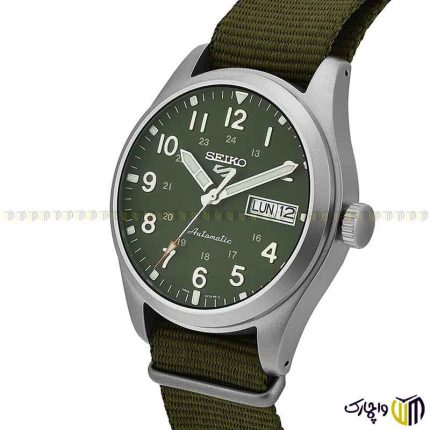 ساعت مچی عقربه ای کوارتز مردانه برند سیکو طرح 5 رفرنس ‏SRPJ83K‏ رنگ سبز