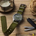 ساعت مچی عقربه ای کوارتز مردانه برند سیکو مدل 5 طرح ‏SRPJ83K‏ رنگ سبز