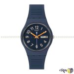 ساعت مچی عقربه ای اسپرت کوارتز برند سواچ سری ‏TRENDY LINES AT NIGHT SO28I700‎