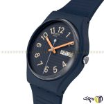 ساعت مچی عقربه ای اسپرت کوارتز برند سواچ مدل ‏TRENDY LINES AT NIGHT SO28I700‎