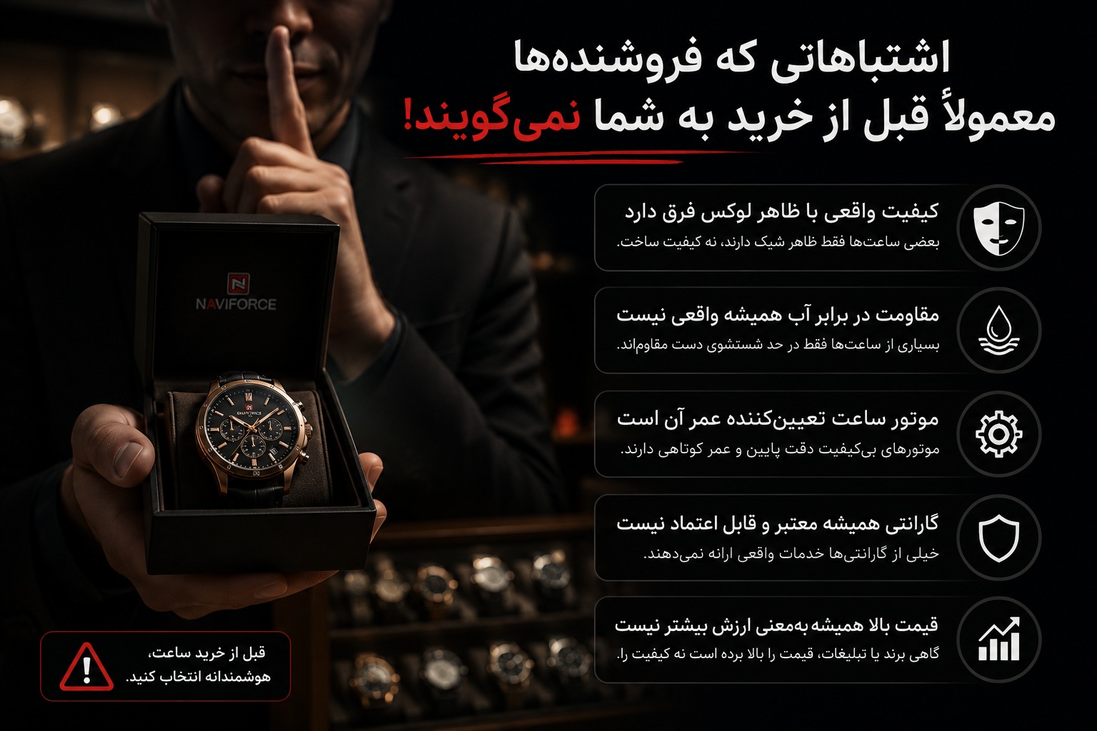 اشتباهاتی که باید به آن ها توجه داشته باشید